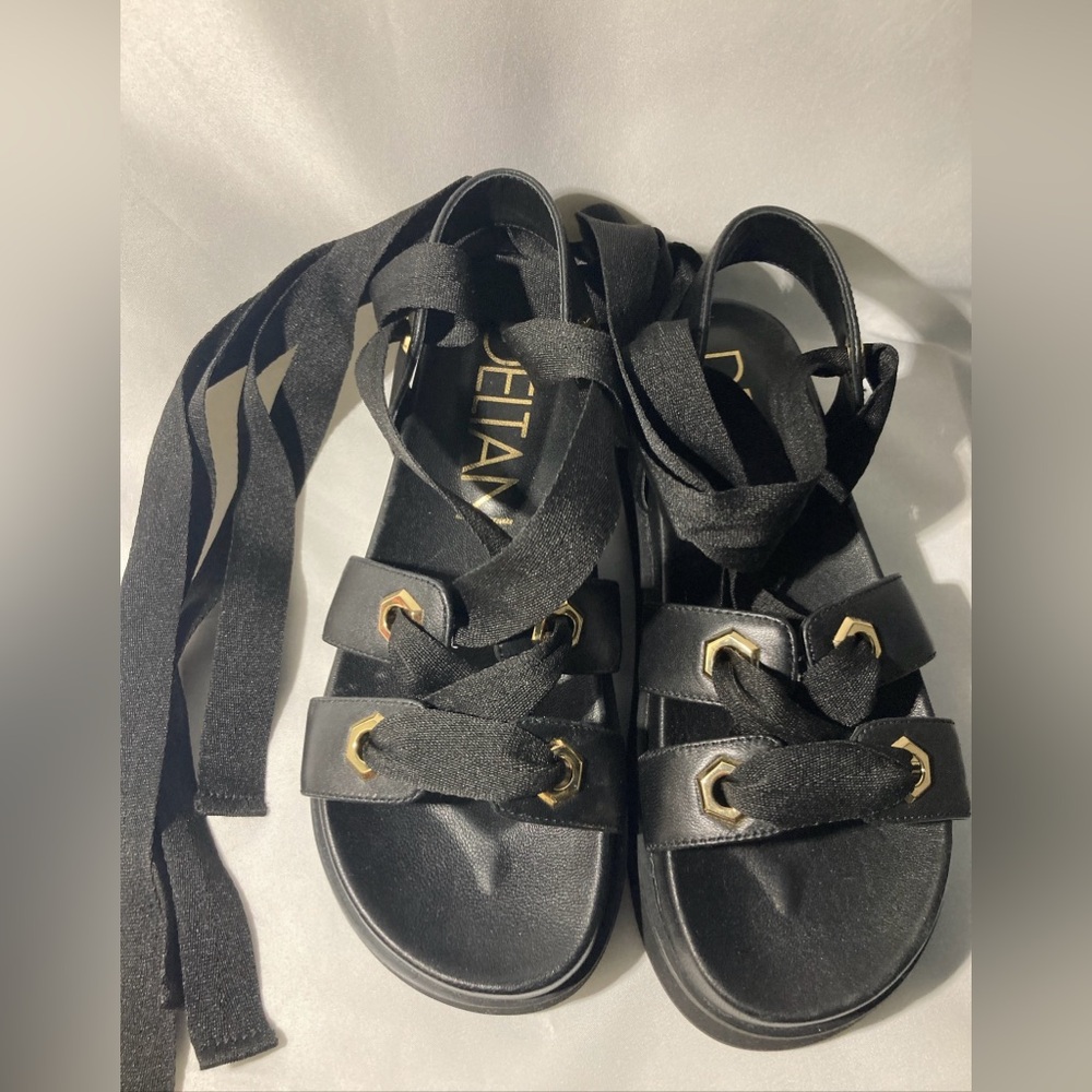 Deltan Blayke Ankle Wrap Platform Sandals from Dillard's 6M - Picture 9 of 11